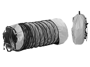 Комплект: рукав гибкий из ПВХ (O700 мм, длина 6 м), сумка и фиксирующий ремень для теплогенераторов 02AC568