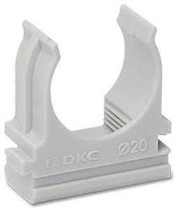 DKC 51020M Клипса (держатель) для труб быстрого монтажа (под пистолет) D=20мм (100шт.)