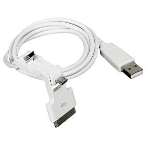 USB-кабель д/зарядки 3 в 1 Legrand 050683