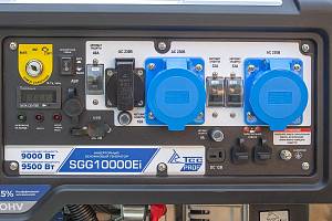Бензогенератор инверторный SGG 10000Ei с блоком АВР ТСС