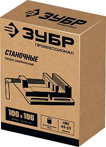 ЗУБР 100 мм, станочные сверлильные тиски, Профессионал (32721)