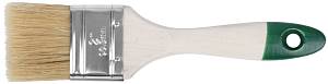 Кисть флейцевая "Хард", натуральная светлая щетина, деревянная ручка 2" (50 мм) FIT