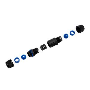 Кабельный коннектор I-образный (3PIN 0,5-1,5мм2) IP68 REXANT