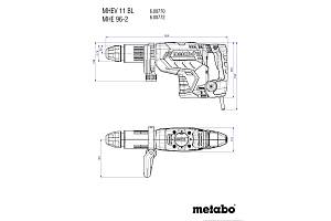 MHEV 11 BL Отбойный молоток Metabo