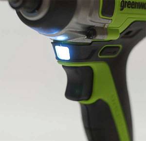 Аккумуляторный ударный бесщеточный винтоверт GREENWORKS GD24ID3 (3802807) без АКБ и ЗУ