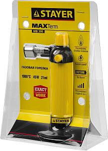 STAYER MaxTerm, MB 300, 1200&deg;С, автономная газовая горелка с пьезоподжигом (55570)