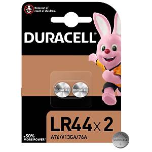 Duracell NEW LR44-2BL (20/200/14400)