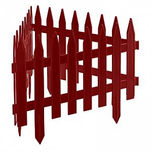 Забор декоративный &quot;Рейка&quot;, 28 х 300 см, терракот, Россия, Palisad